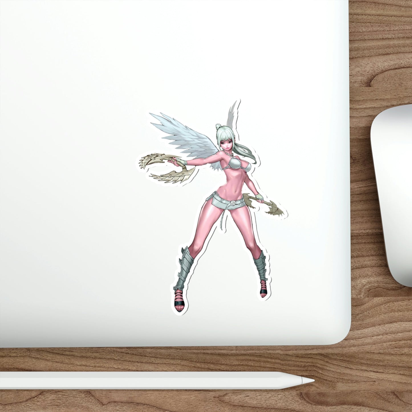 Sexy White Phoenix Mabinogi Waterproof Sticker - Weatherproof Vinyl Car Decal