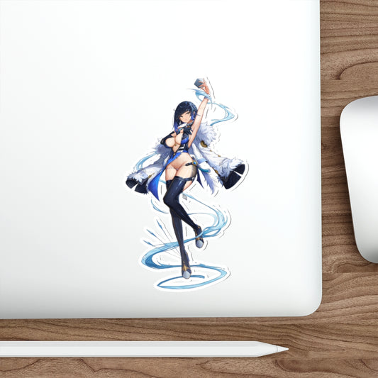 Sexy Yelan Genshin Impact Waterproof Sticker - Ecchi Vinyl Decal