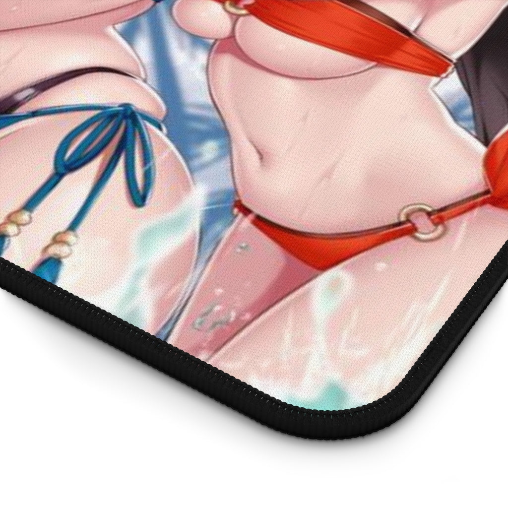 Genshin Impact Girls in Bikini Mousepad - Large Ecchi Desk Mat - MTG Playmat