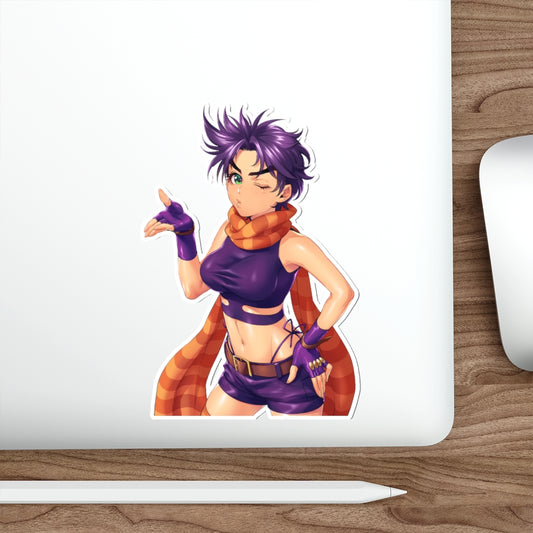 JoJo Female Joseph Joestar Waterproof Sticker - Ecchi Vinyl Decal