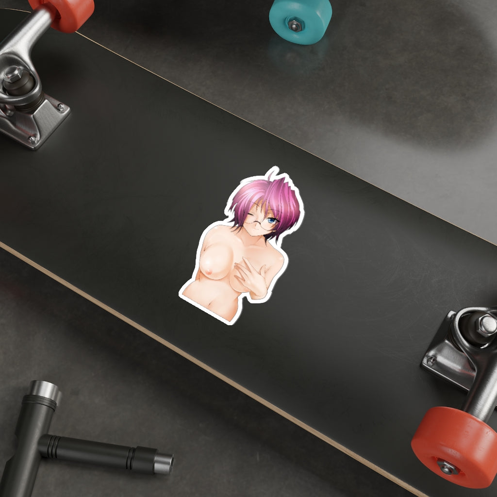 Nude Tits Akechi Mitsuhide Battle Girls Time Paradox Waterproof Sticker - Ecchi Vinyl Decal