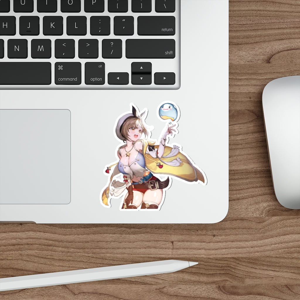 Atelier Ryza Reisalin Stout Waifu Waterproof Sticker - Ecchi Vinyl Decal