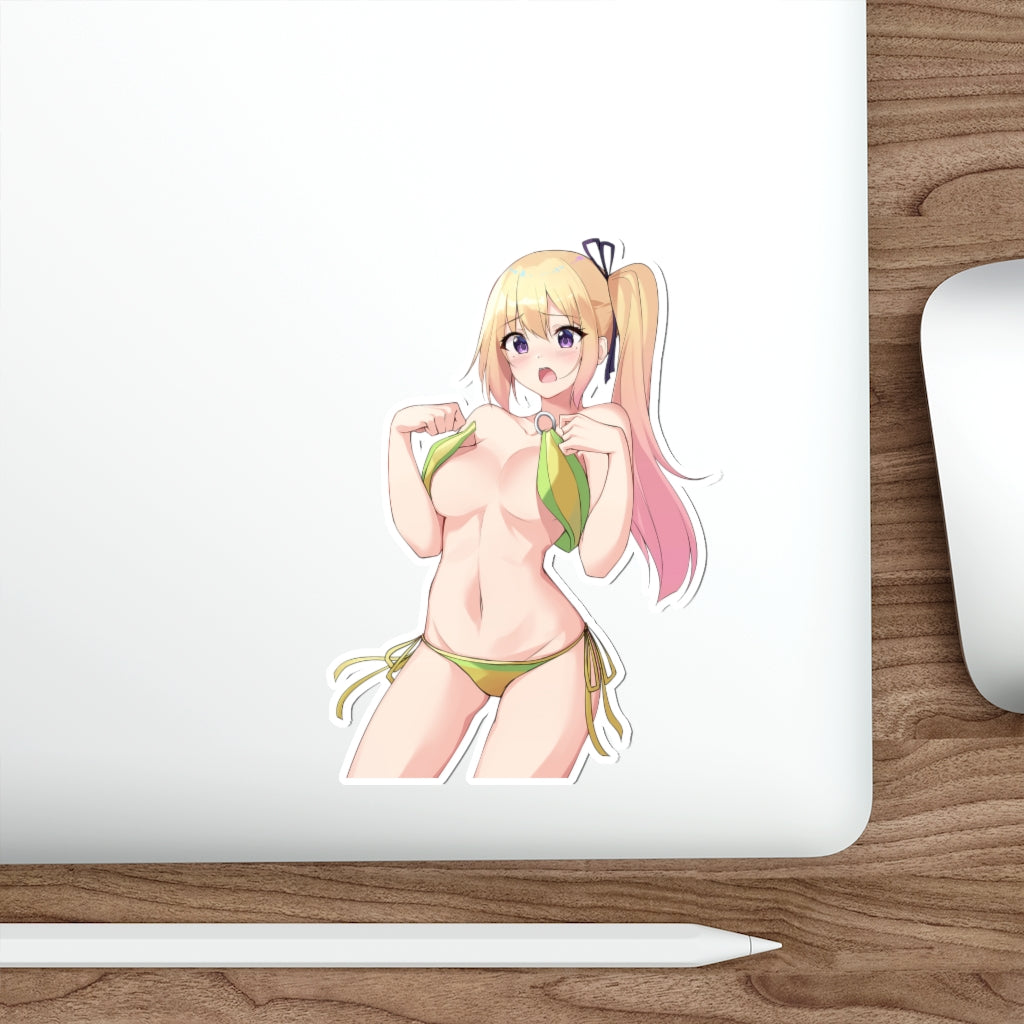 Myriad Colors Phantom World Bikini Kawakami Mai Waterproof Sticker - Ecchi Vinyl Decal