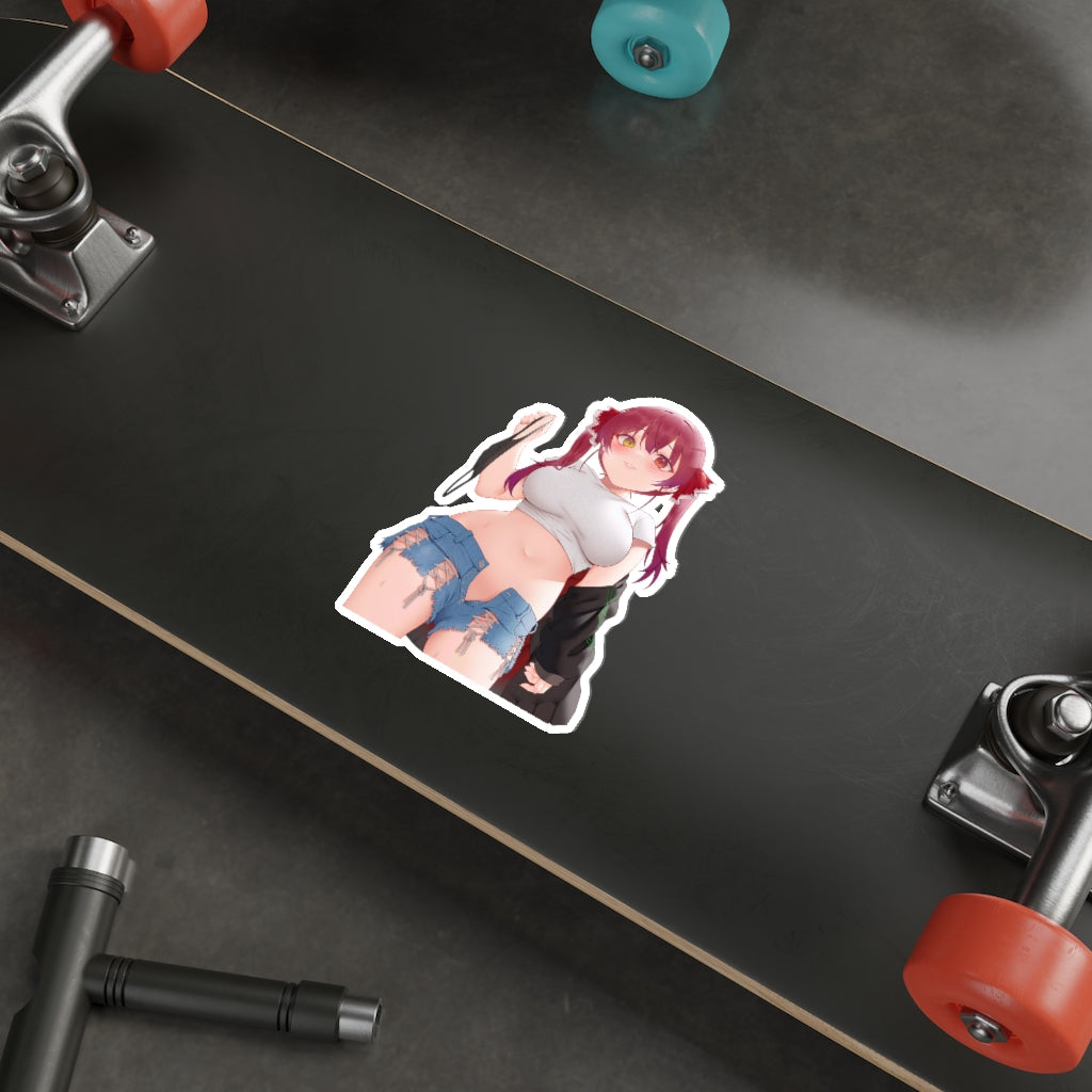 Hololive Busty Houshou Marine Waterproof Sticker - Ecchi Vinyl Decal