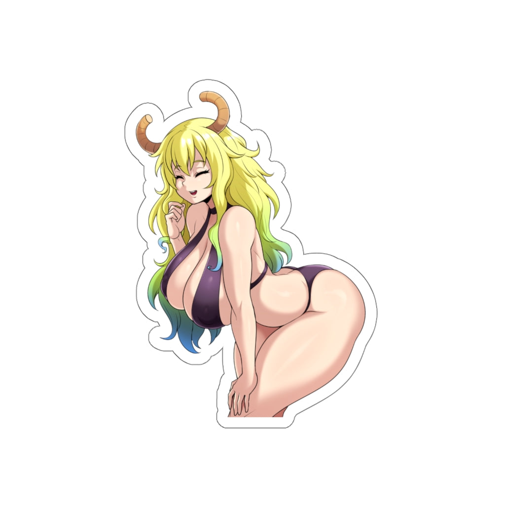 Lucoa Dragon Maid Waterproof Sticker - Ecchi Vinyl Decal