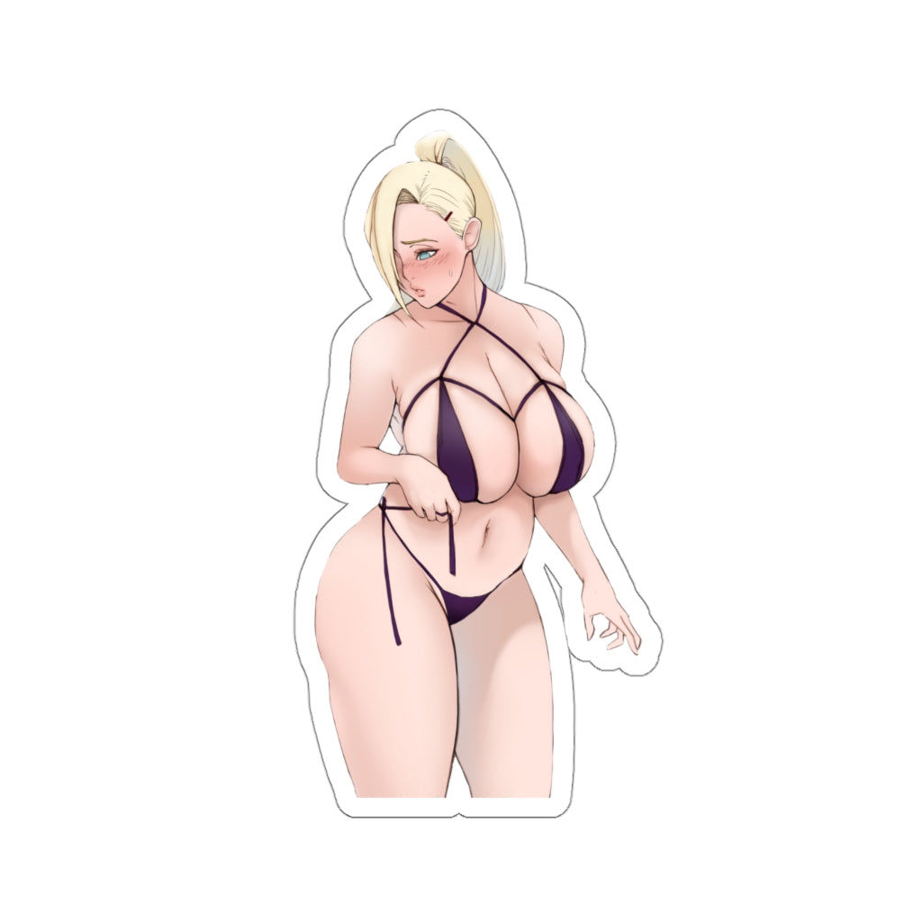 Thick Ino Bikini Naruto Waterproof Sticker - Ecchi Vinyl Decal