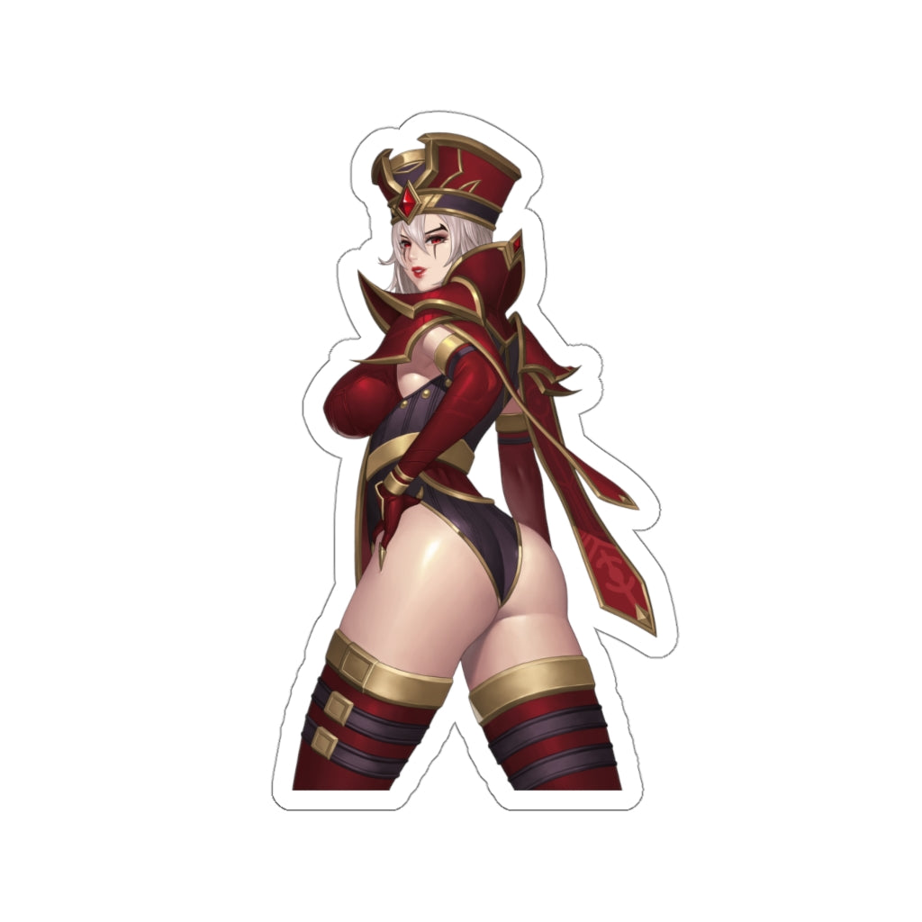 Sexy Priest Sally Whitemane Warcraft Waterproof Sticker - Ecchi Vinyl Decal