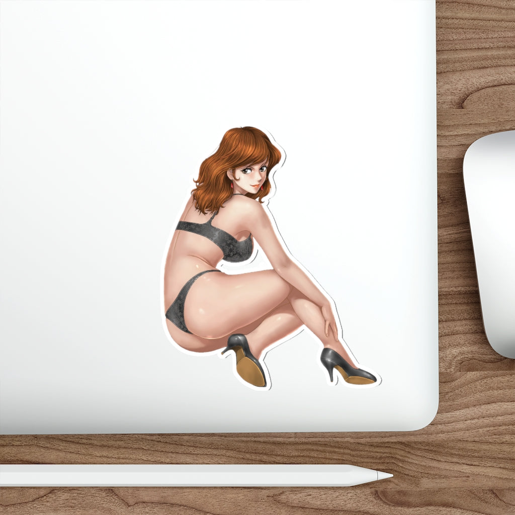 Fujiko Mine Sexy Lingerie Lupin the Third Waterproof Sticker - Ecchi V –  K-Minded