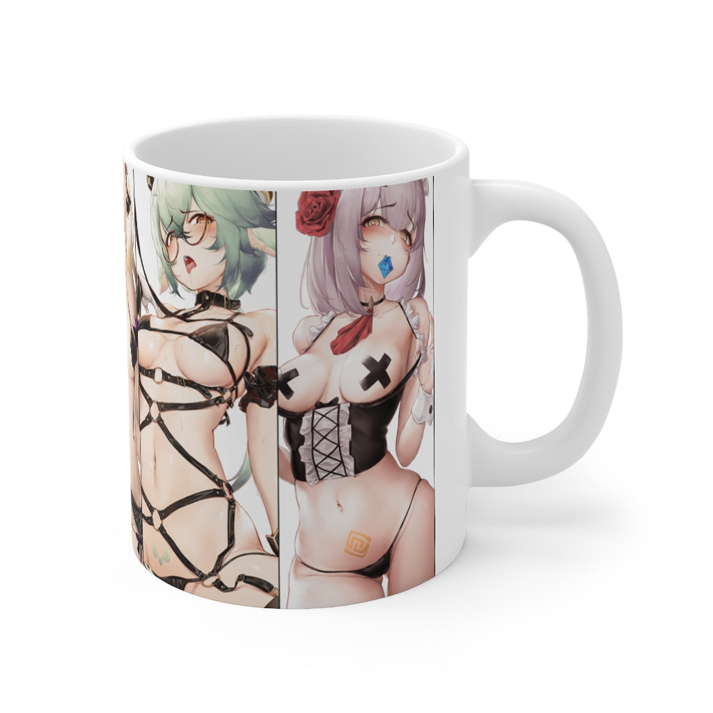 Genshin Impact Sexy Waifus Mug 11oz