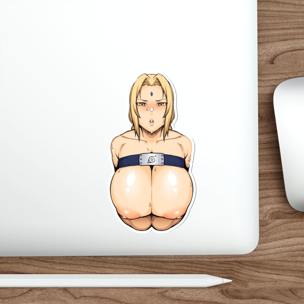 Huge Tits Tsunade Naruto Ninja Headband Waterproof Sticker - Ecchi Vin –  K-Minded