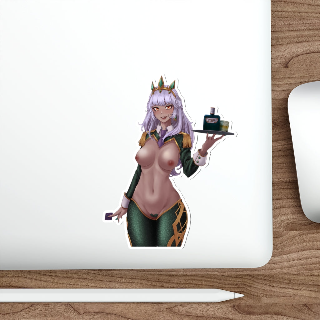 Nude Qiyana League of Legends Waterproof Sticker - Ecchi Vinyl Decal