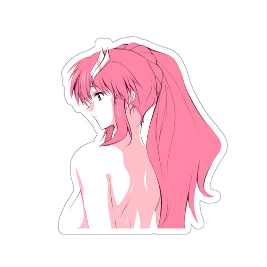 Sexy Lacus Clyne Gundam SEED Waterproof Sticker - Ecchi Vinyl Decal