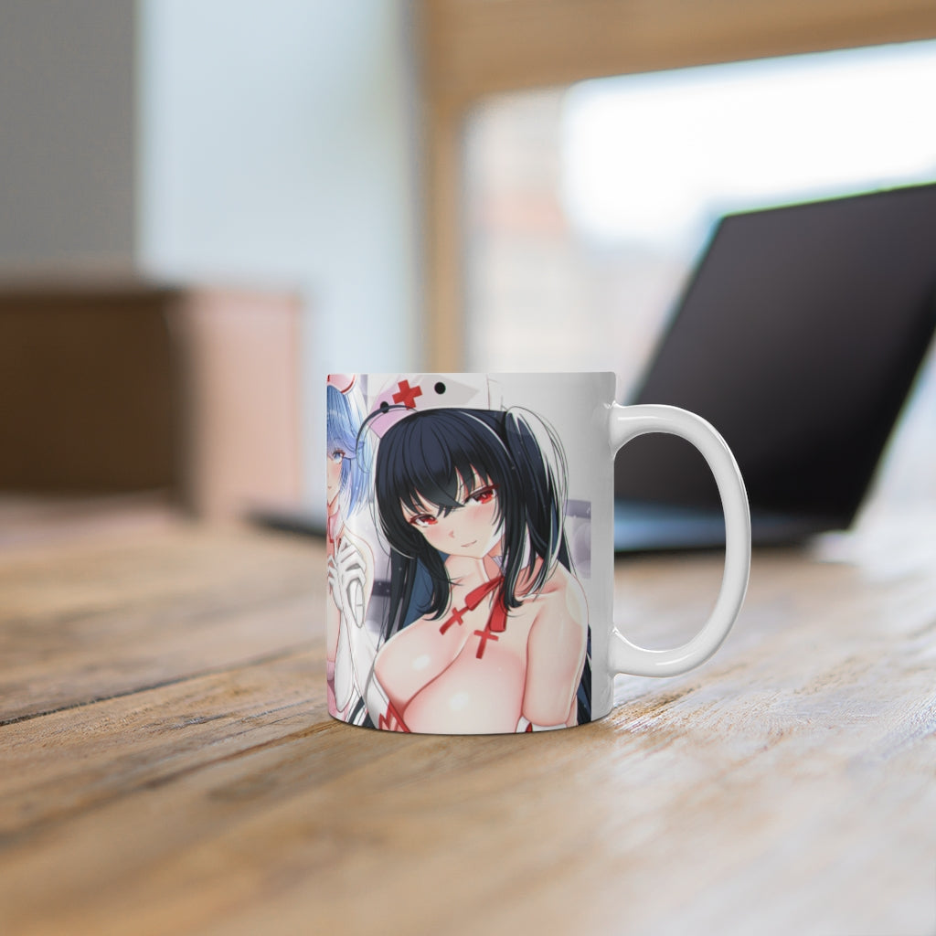 Azur Lane Sexy Nurses Mug 11oz