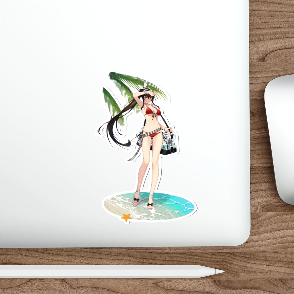 Counter Side Sexy Bikini Yoo Mina Waterproof Sticker - Ecchi Vinyl Decal