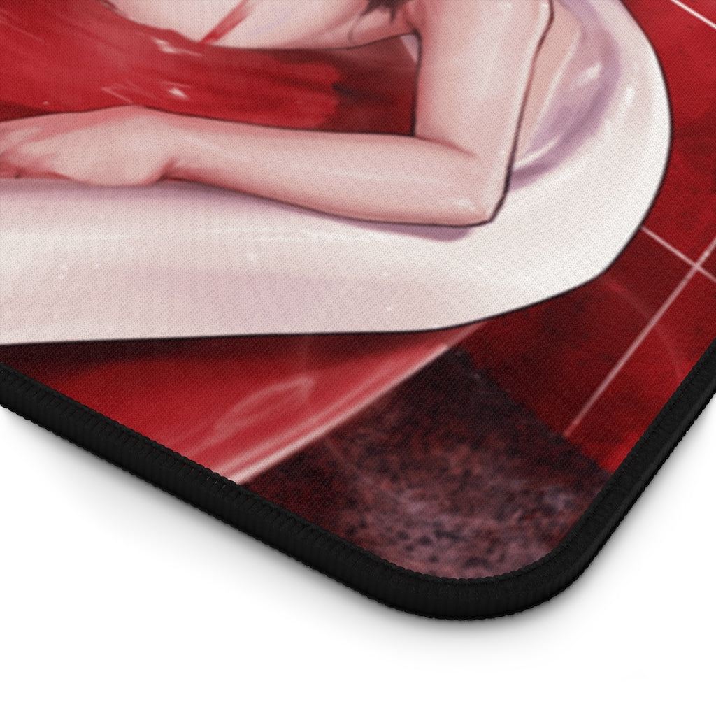 Spy x Family Yor Forger Nude Bloody Bath Desk Mat - Non Slip Mousepad - Sexy Girl Playmat