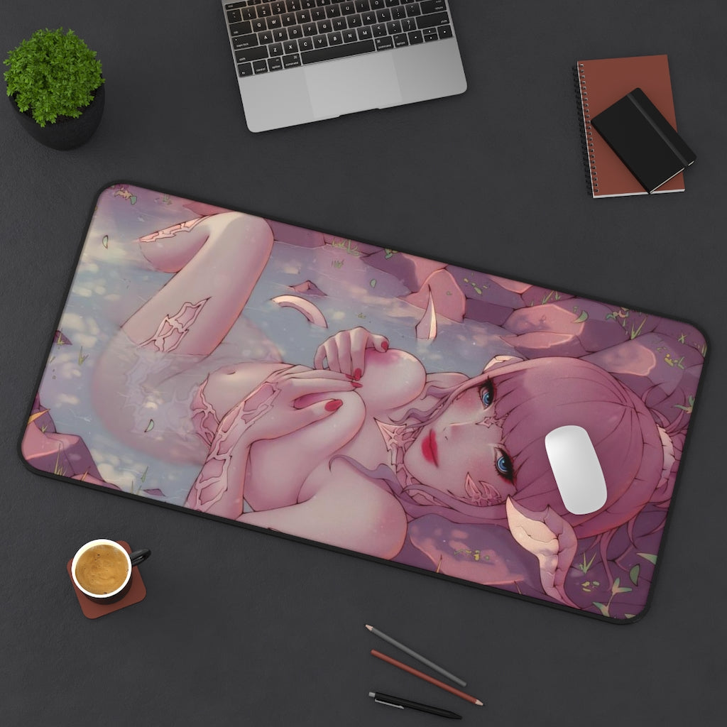 Avatar Final Fantasy 14 Boobs Groping Desk Mat - Non Slip Mousepad