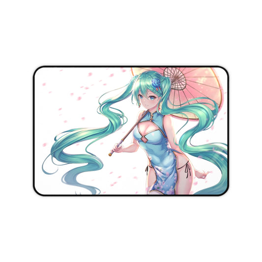 Hatsune Miku Vocaloid Sexy Qipao Chinese Dress Gaming Desk Mat - Anime Mousepad - Sexy Girl Playmat