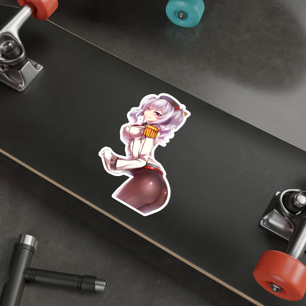 Thick Butt Kashima Kancolle Kantai Collection Waterproof Sticker - Ecchi Vinyl Decal