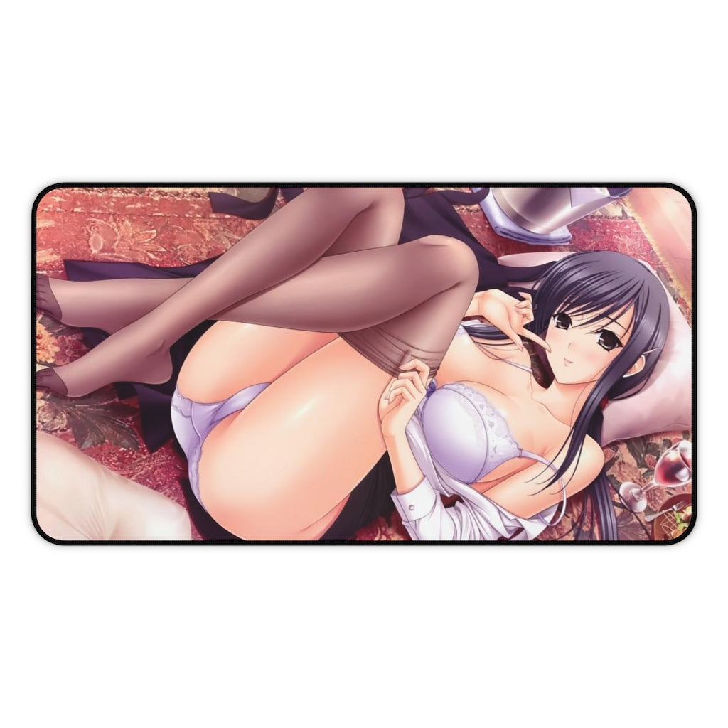 Sexy Panties Hiiragi Ayako Walkure Romanze Desk Mat - Non Slip Mousepad