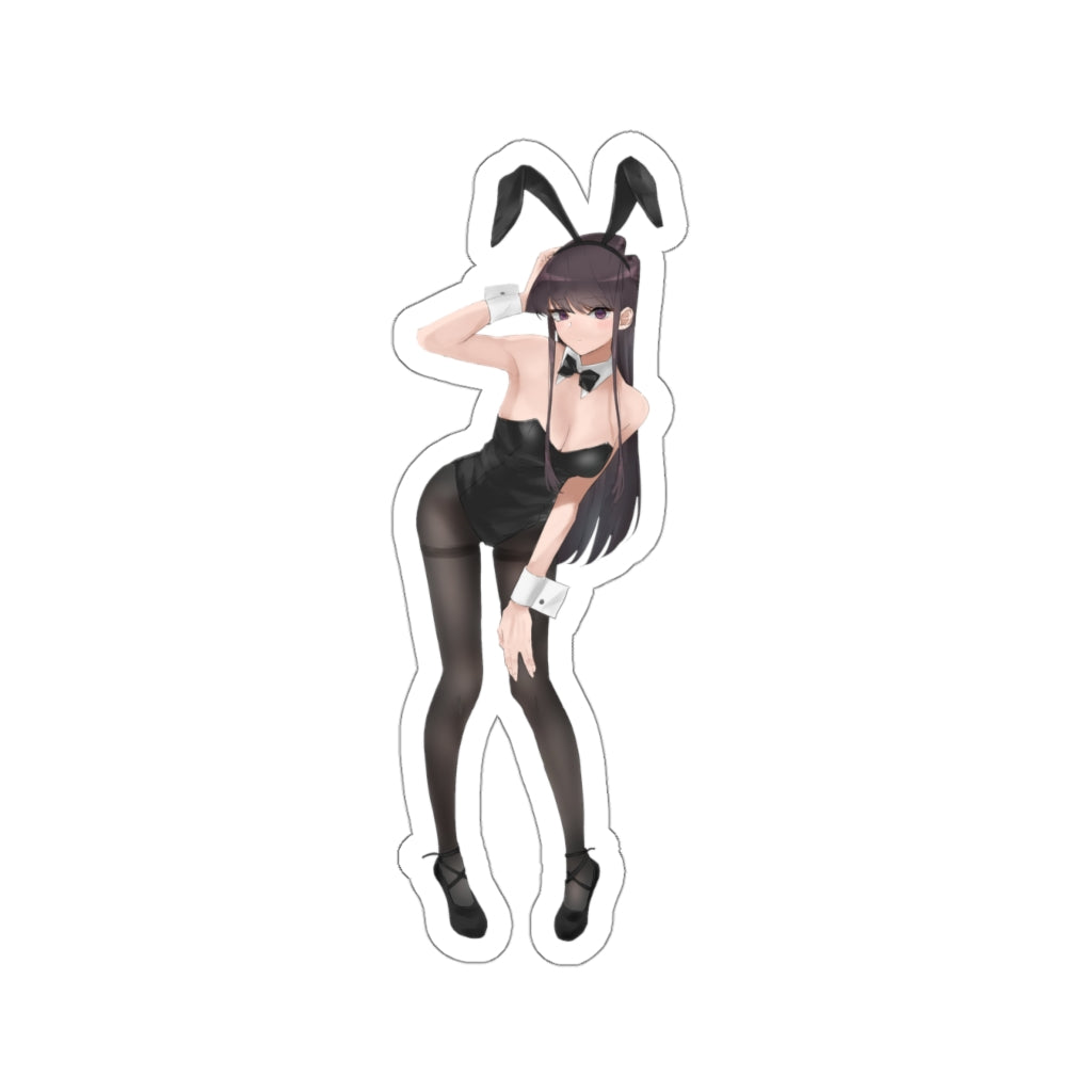 Komi San Sexy Bunny Girl Waterproof Sticker - Ecchi Vinyl Decal