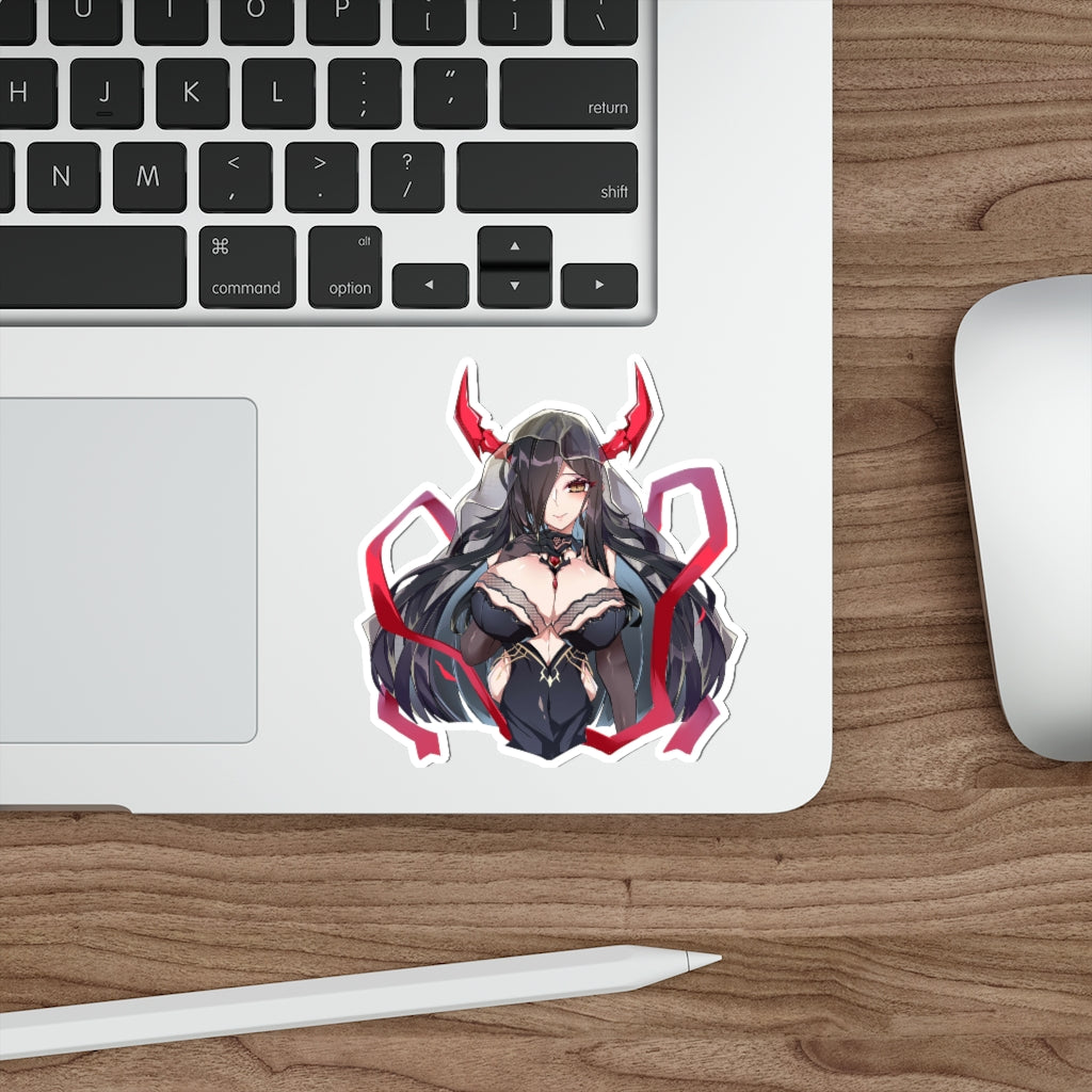 Azur Lane Sexy Boobs Friedrich der grosse Waterproof Sticker - Ecchi Vinyl Decal