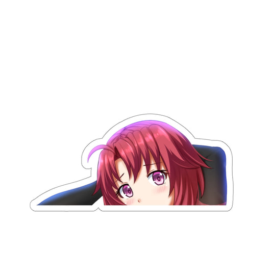 Cow Girl Goblin Slayer Peeker Sticker - Anime Peeker Car Decal