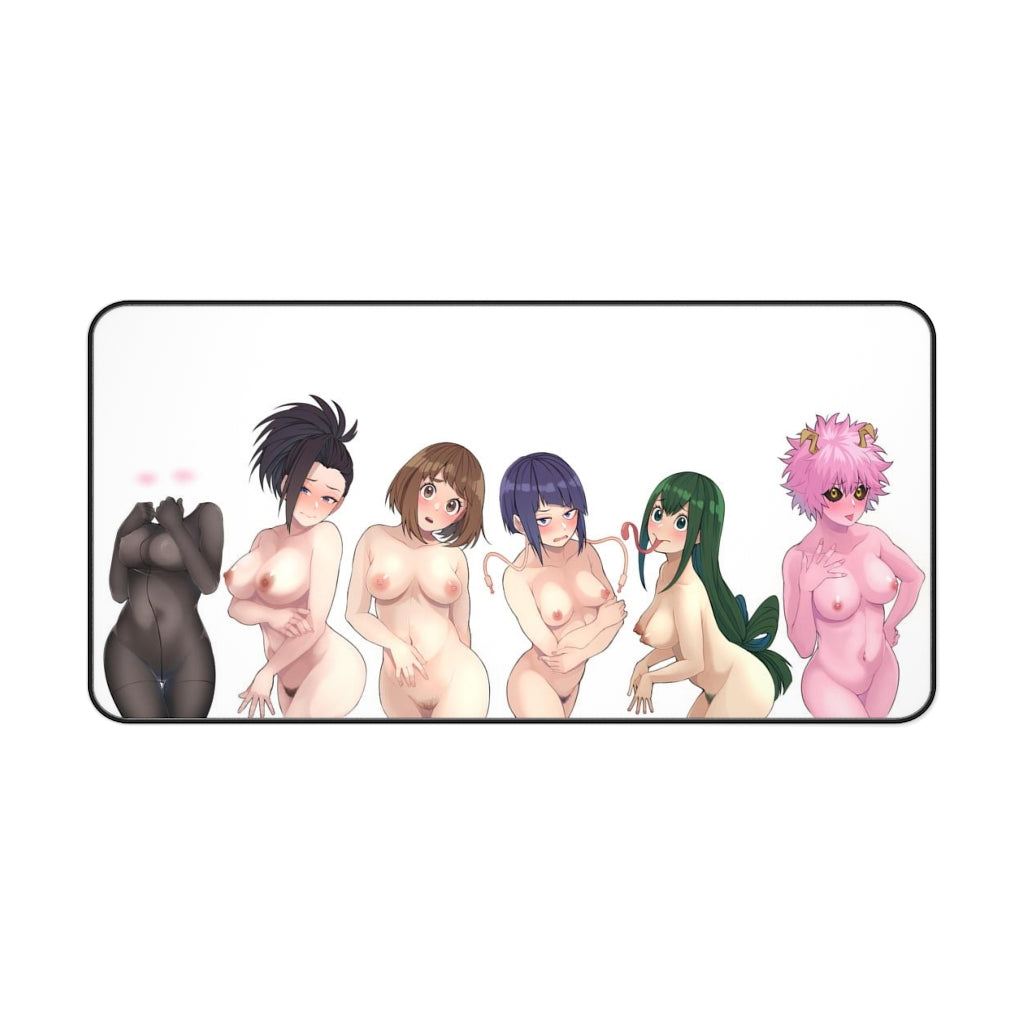 My Hero Academia Nude Female Cast Desk Mat - Boku No Hero Academia Sexy Mousepad