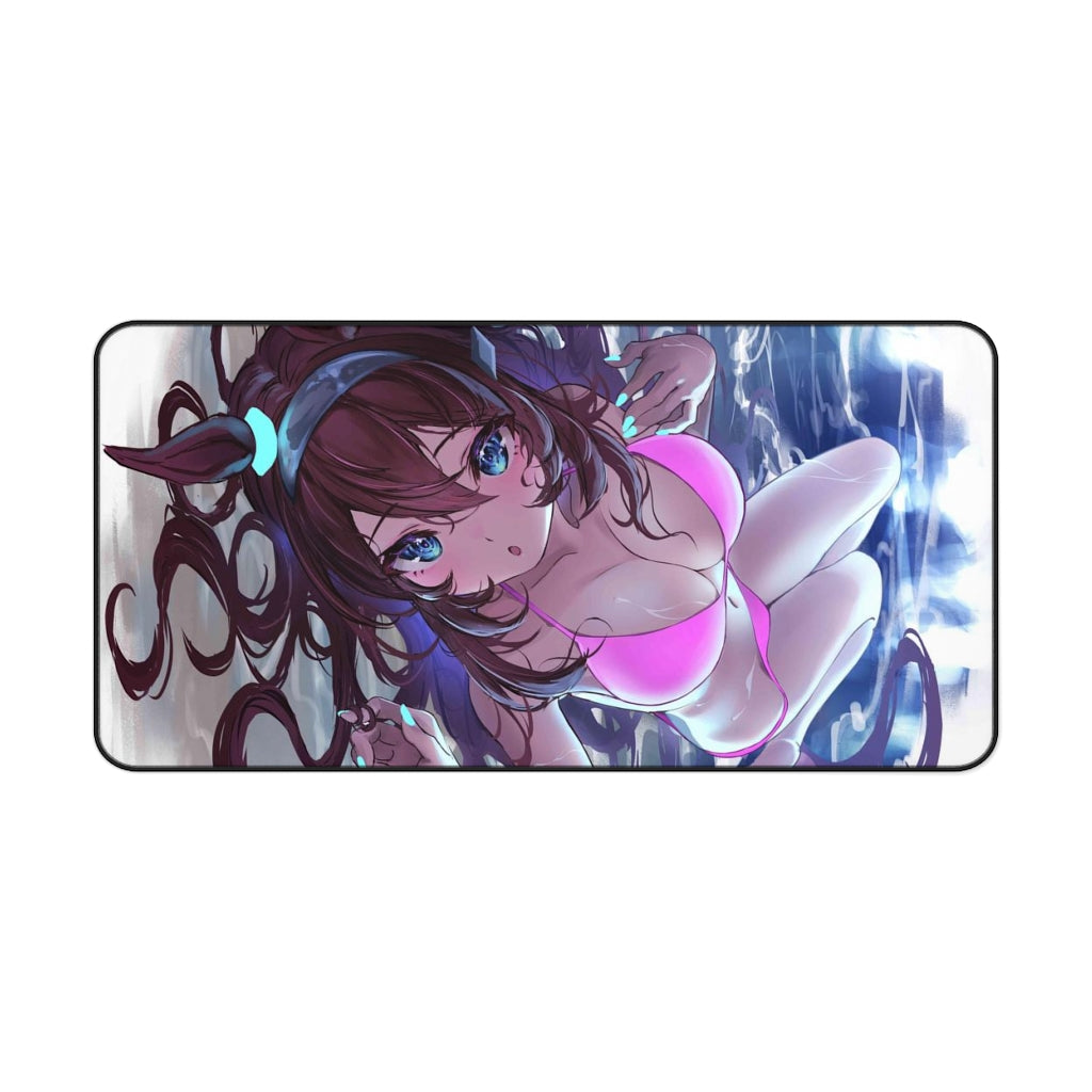 Uma Musume Sexy Mousepad - Bikini Mihono Bourbon Anime Desk Mat - Ecchi Playmat