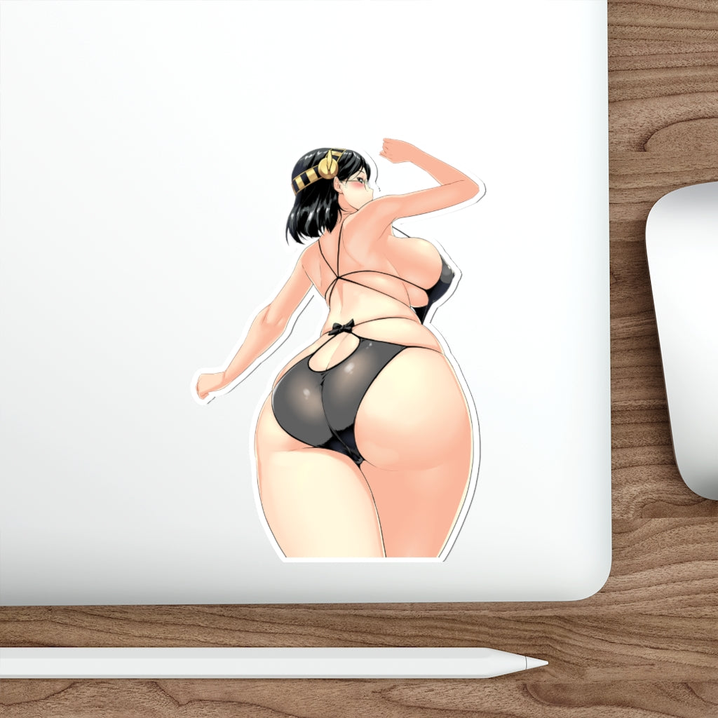 Kirishima Sexy Swimsuit Kantai Collection Waterproof Sticker - Ecchi Vinyl Decal