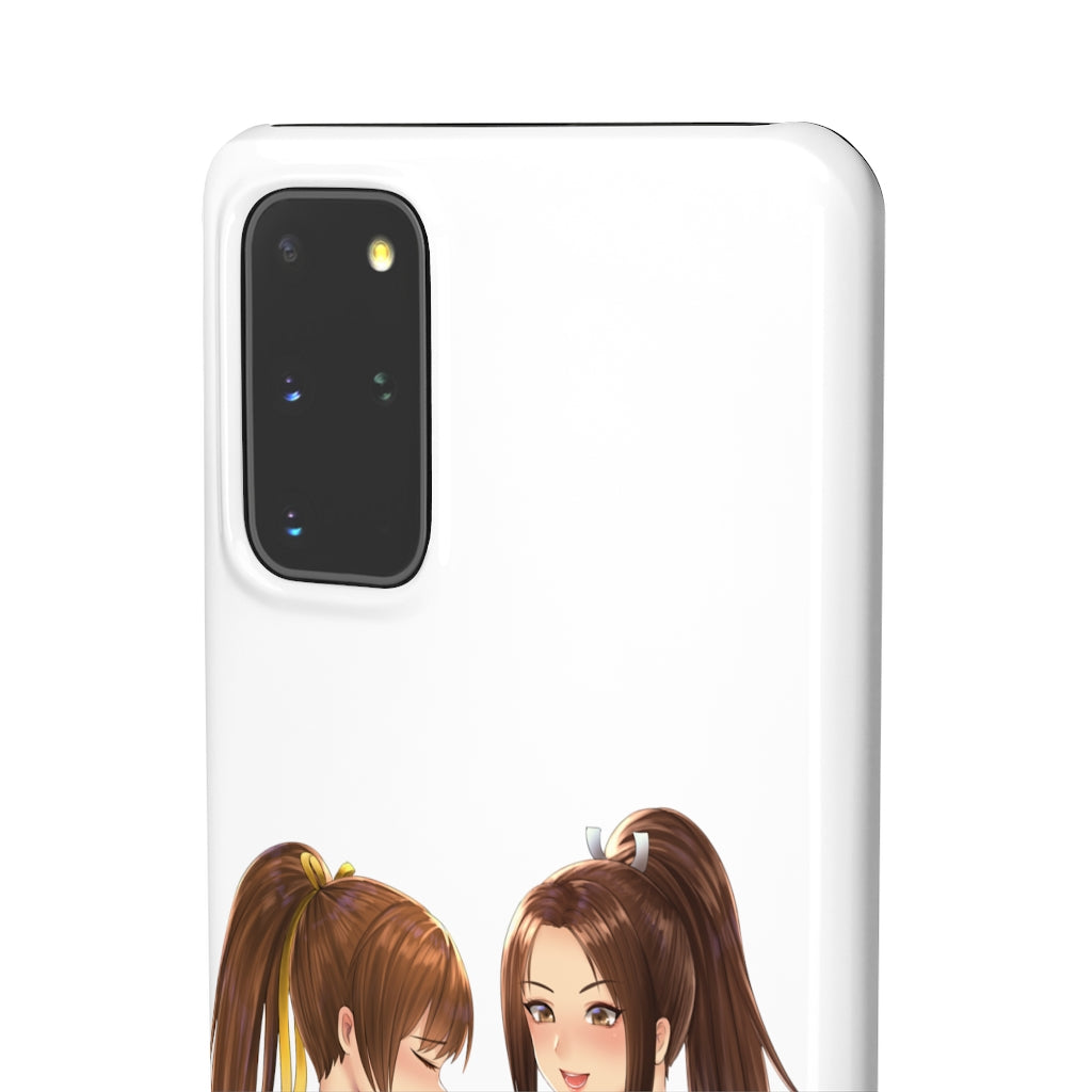 Oppai Anime Phone Case - Kawaii Aesthetic Snap Case - iPhone 13