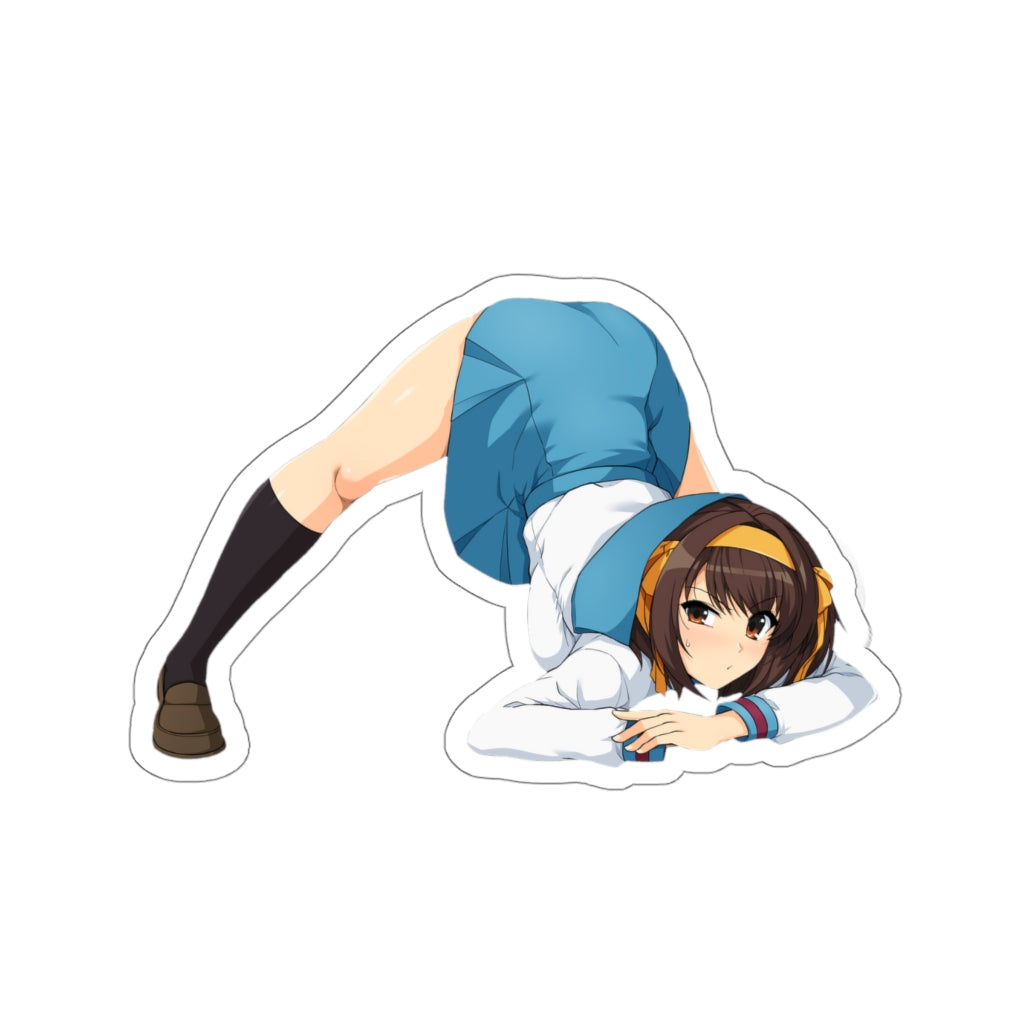 The Melancholy of Haruhi Suzumiya Jack-o Seifuku Waterproof Sticker - Ecchi Vinyl Decal