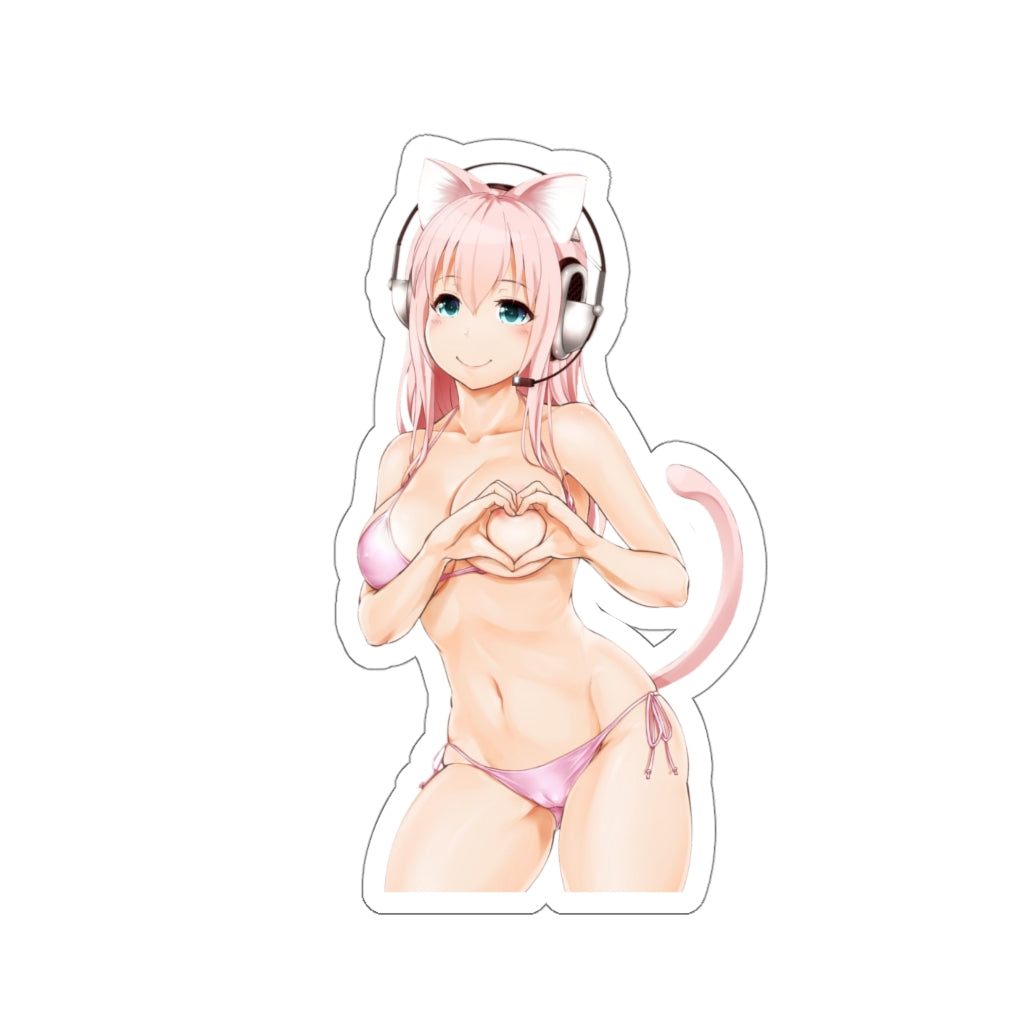 Super Tama Musume Neko Hentai Bikini Tamatoys Waterproof Sticker - Ecchi Vinyl Decal