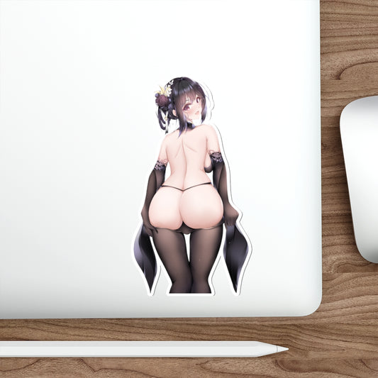 Sexy Chen Hai Azur Lane Waterproof Sticker - Ecchi Vinyl Decal