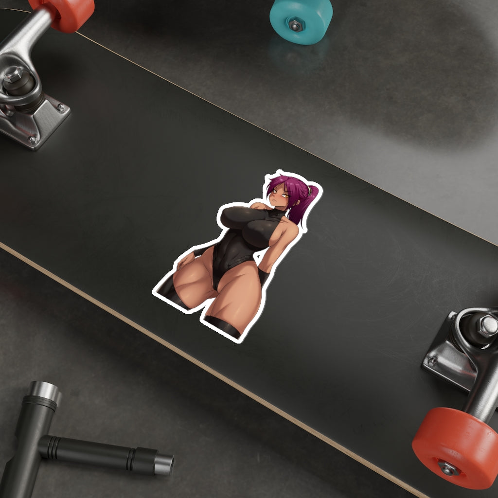 Sexy Yoruichi Bleach Waterproof Sticker - Ecchi Vinyl Decal