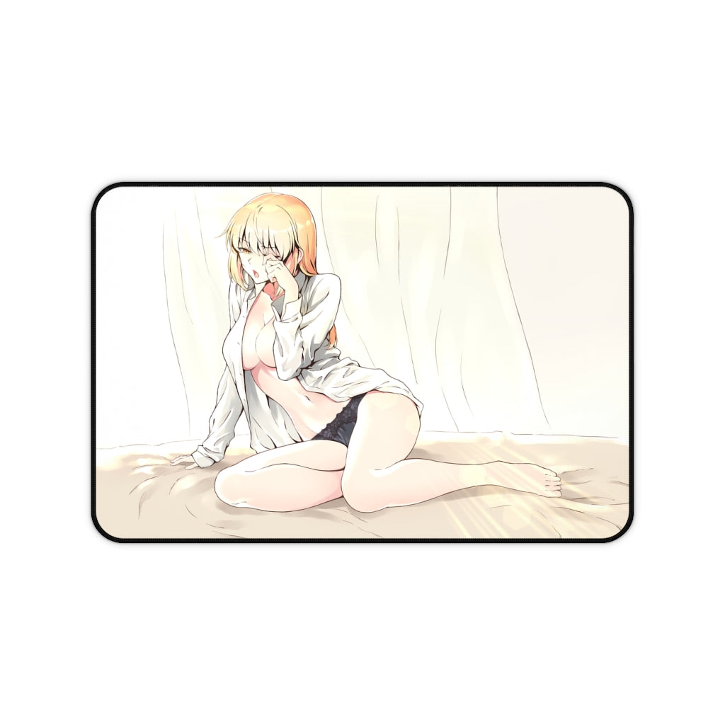 Fate Stay Night Ecchi Mousepad - Sexy Saber Alter Desk Mat - FSN Playmat