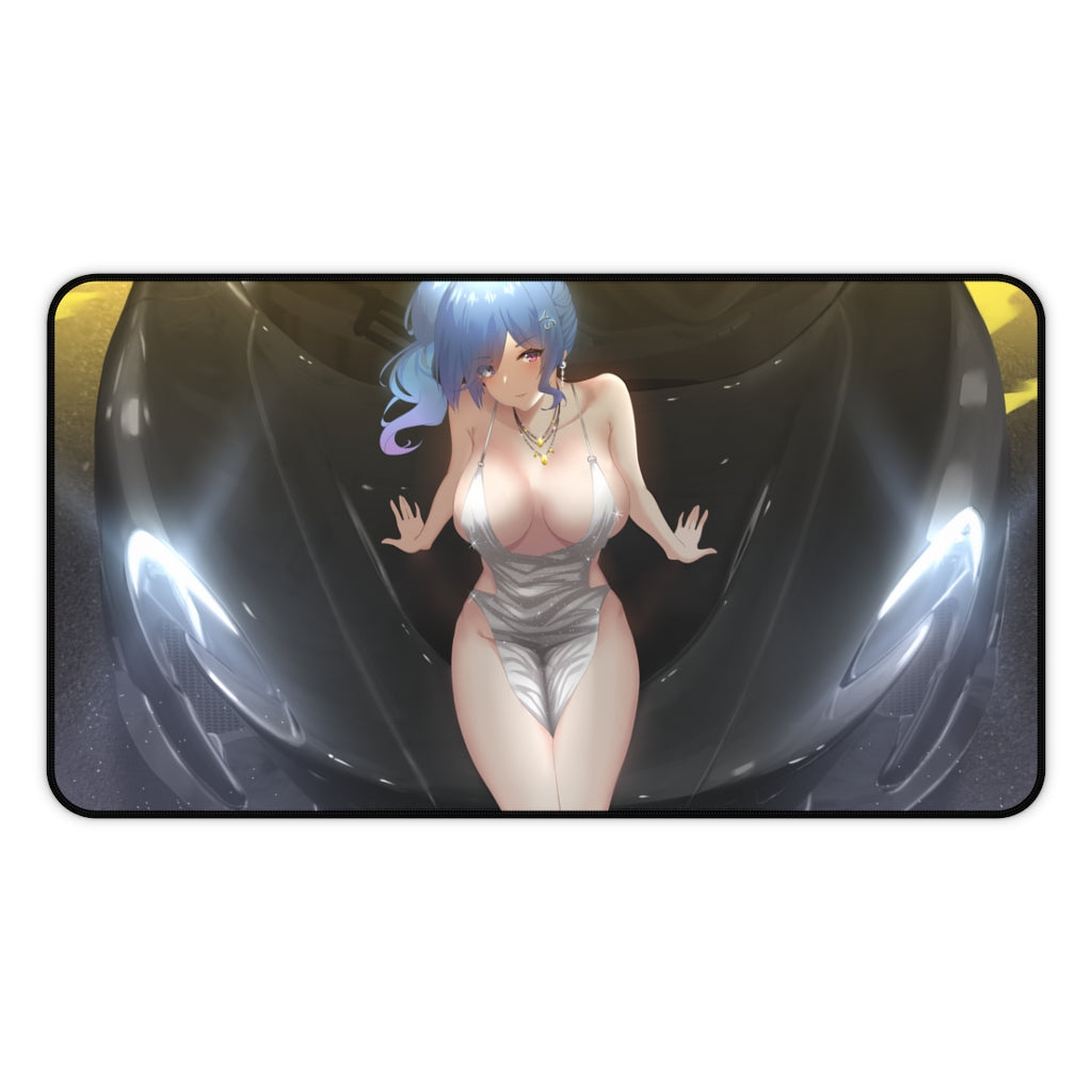 Saint Louis Azur Lane Sexy Mousepad - Car Babe Ecchi Desk Mat - Gaming Playmat