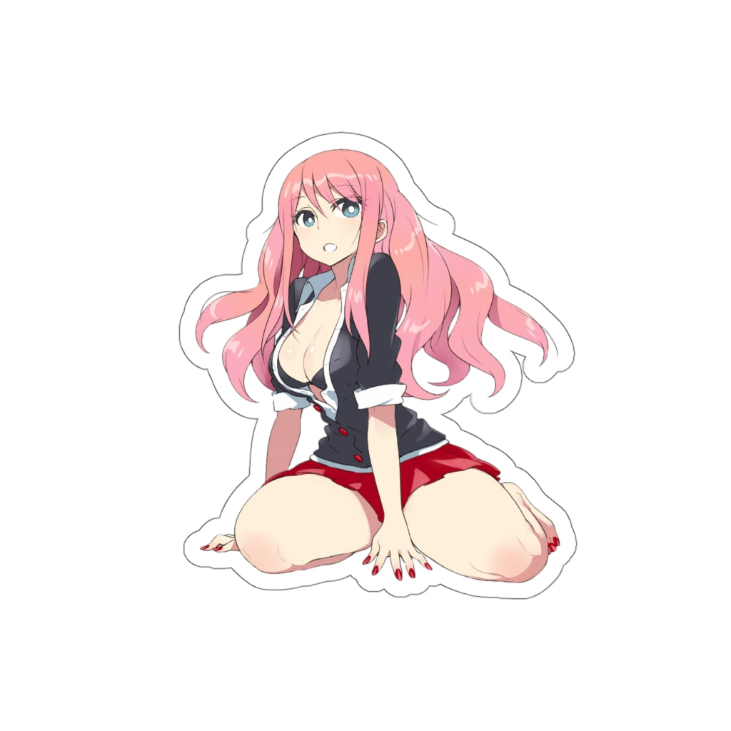 Danganronpa Junko Enoshima Waifu Waterproof Sticker - Ecchi Vinyl Decal