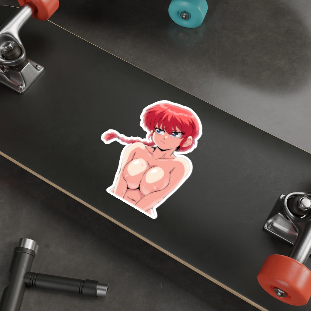 Ranma Chan Nude Tits Waterproof Sticker - Ecchi Vinyl Decal