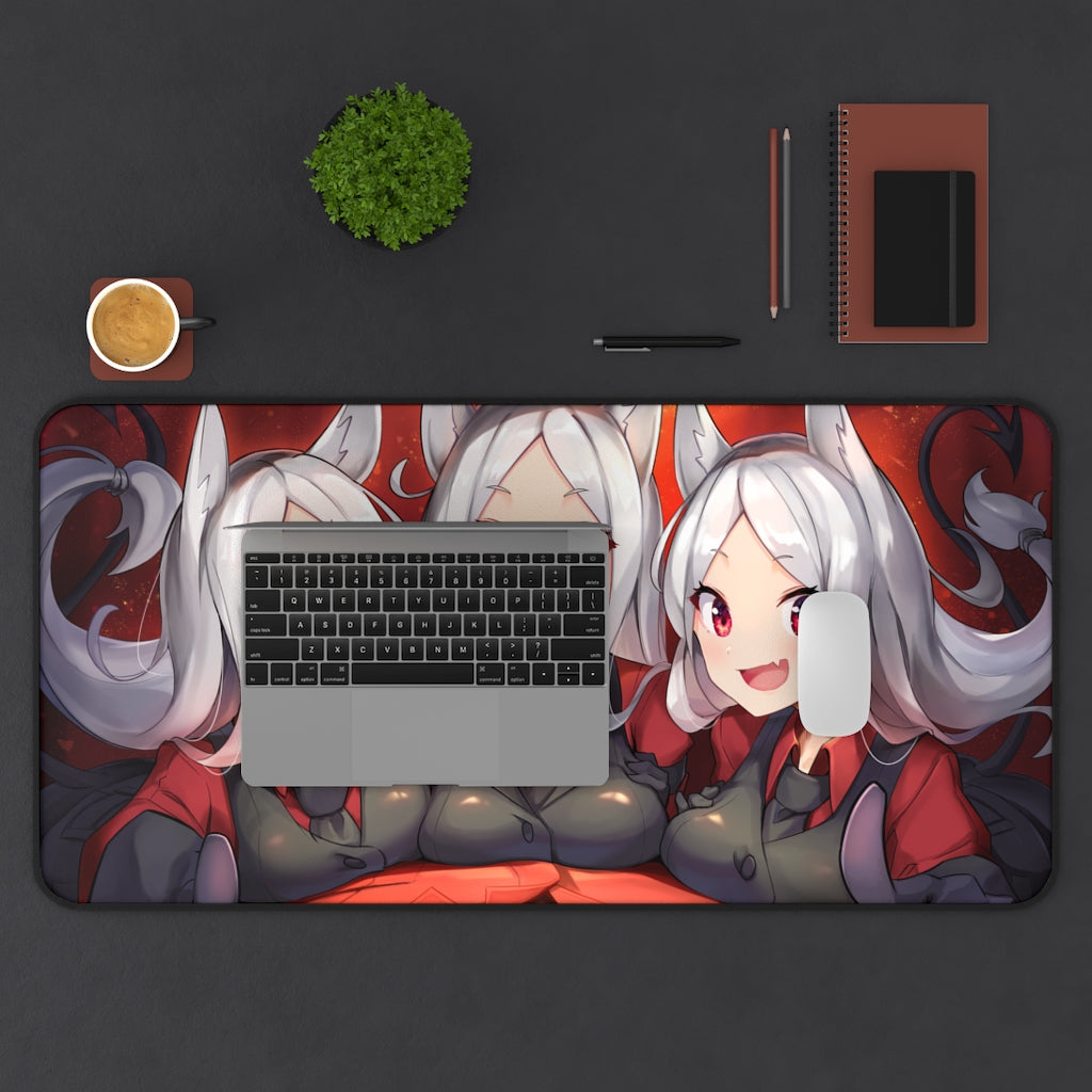 Cerberus Uniform Desk Mat - Large Helltaker Mousepad - Gaming Playmat