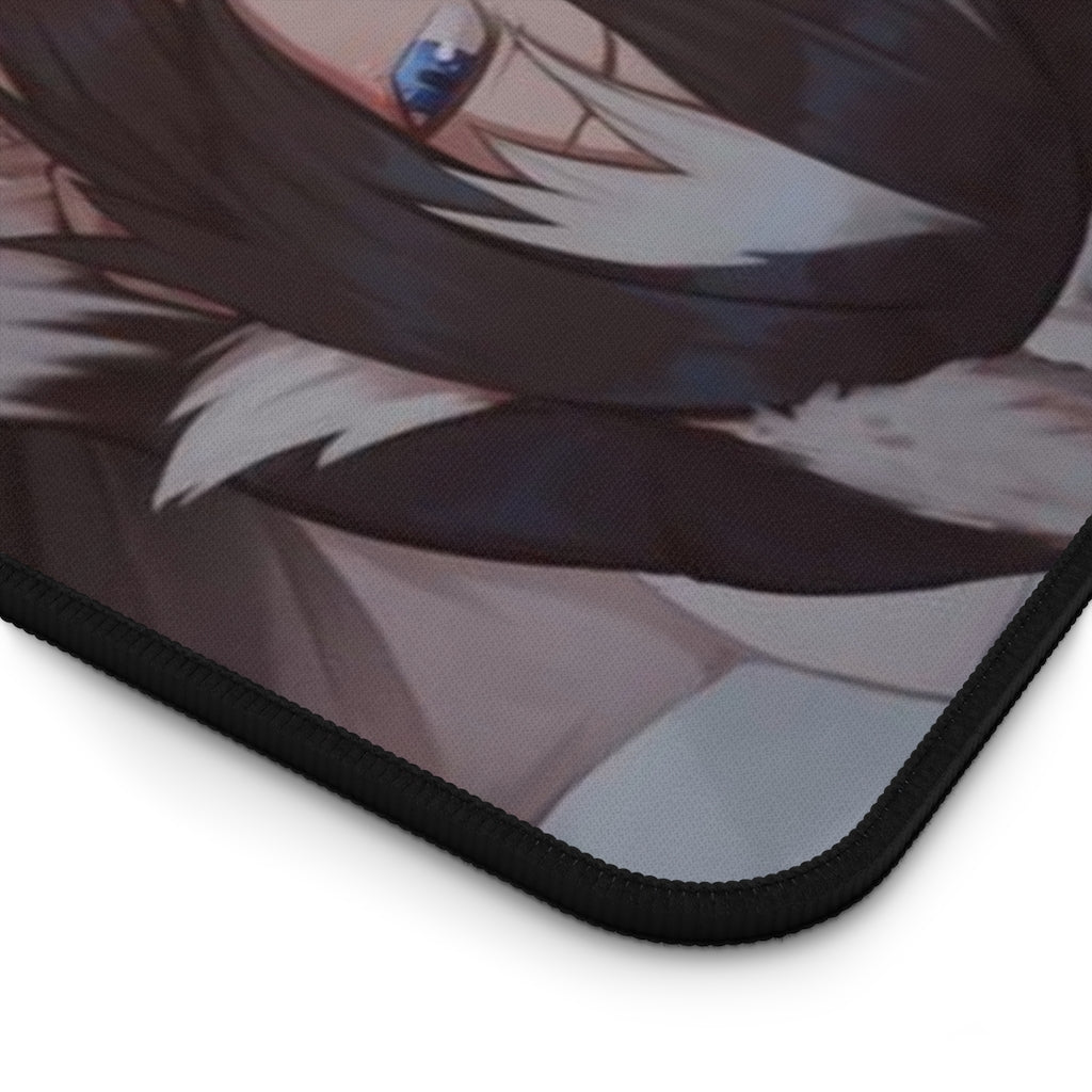 Nude Grey Wolf Kemono Friends Desk Mat - Non Slip Mousepad