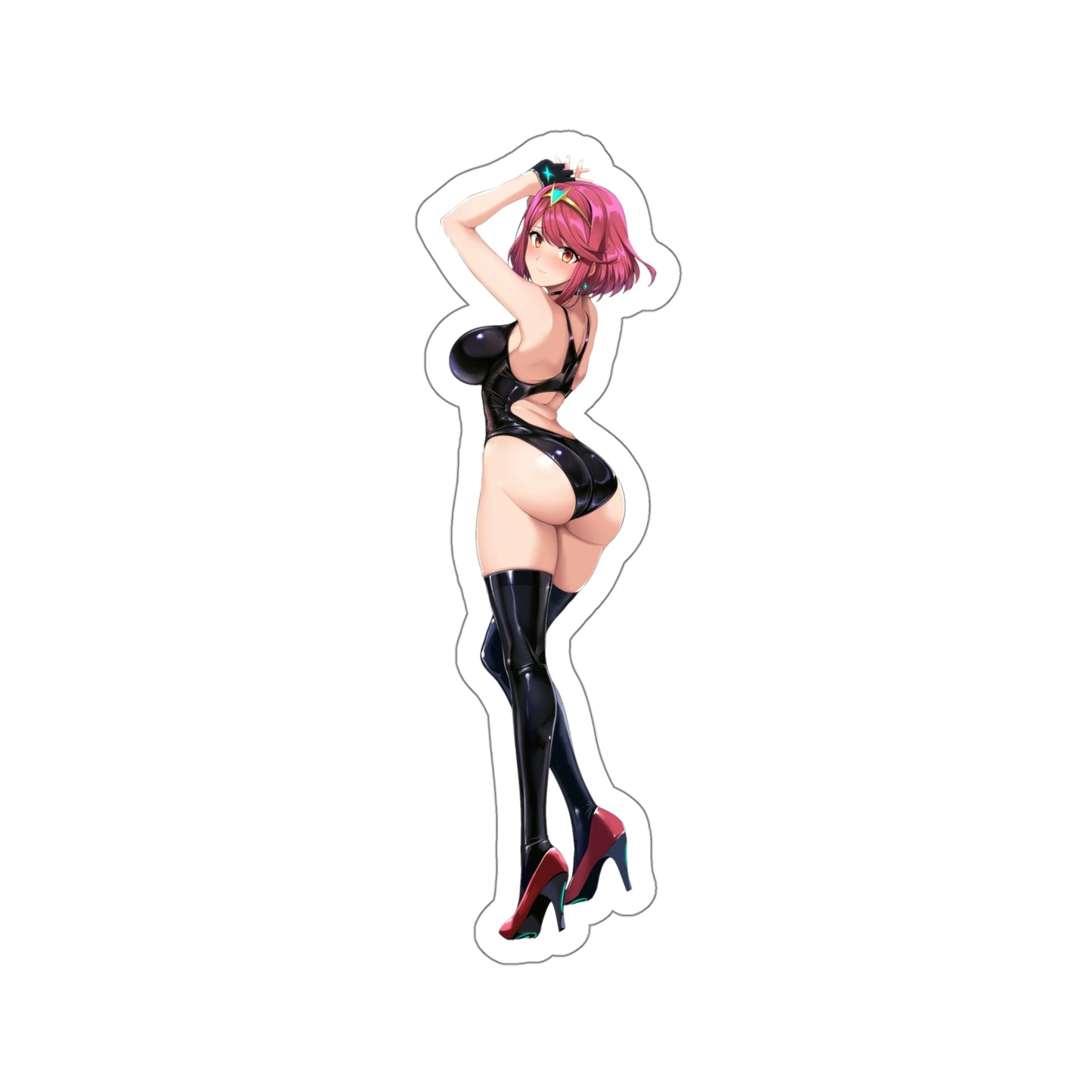 Xenoblade Pyra Sexy Butt Waterproof Sticker - Ecchi Vinyl Decal