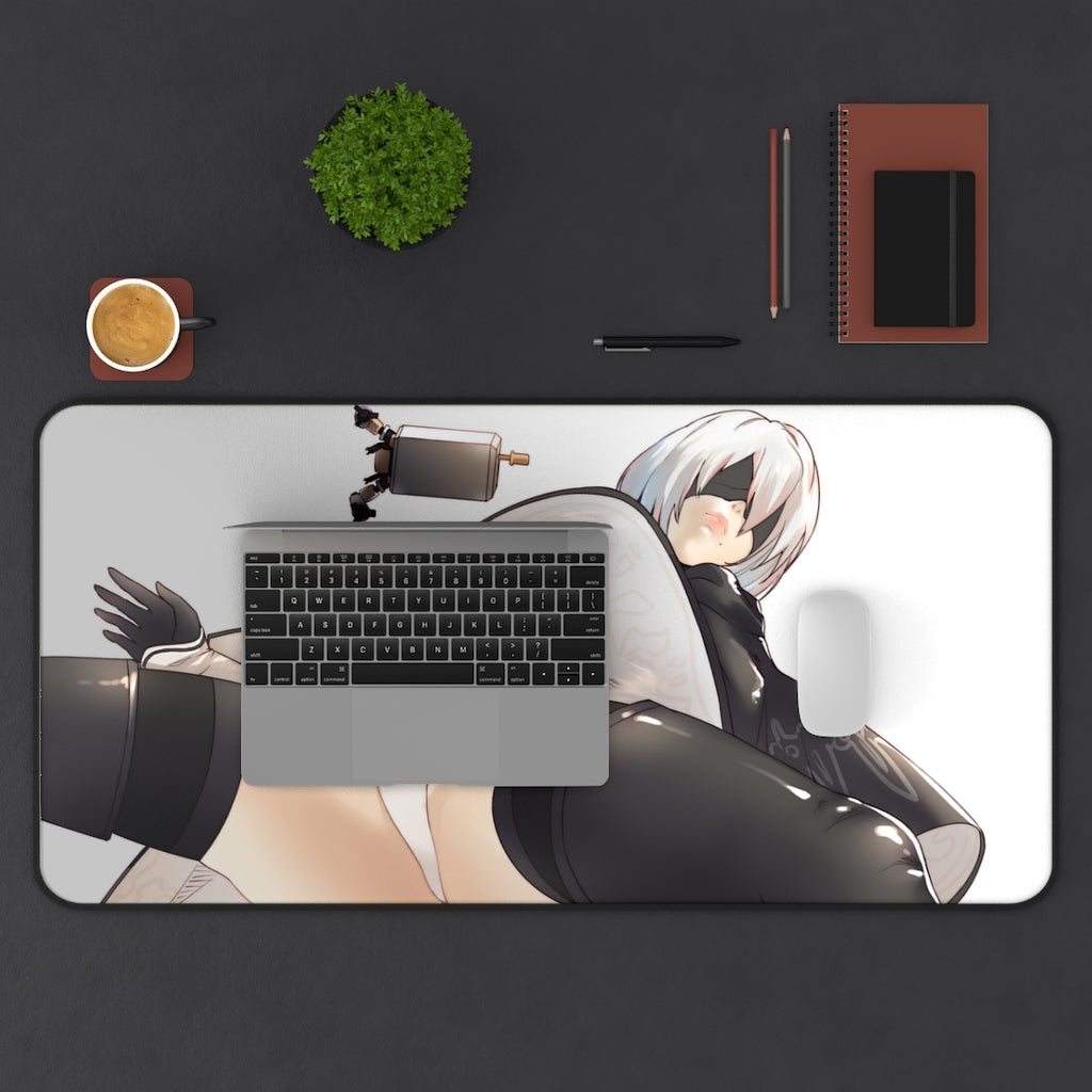 Nier Automata Sexy Mousepad - 2B Panties Desk Mat - Ecchi Gaming Playmat