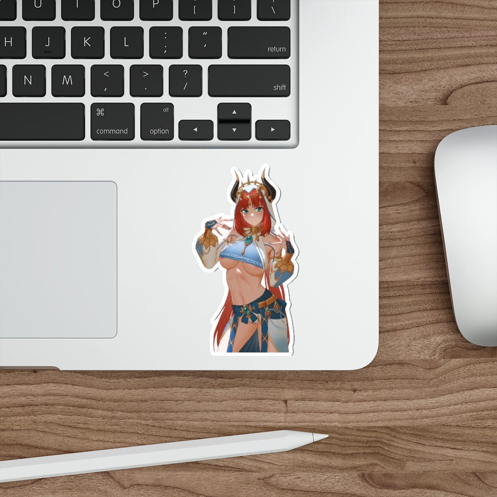 Sexy Nilou Under Boobs Genshin Impact Waterproof Sticker - Ecchi Vinyl Decal