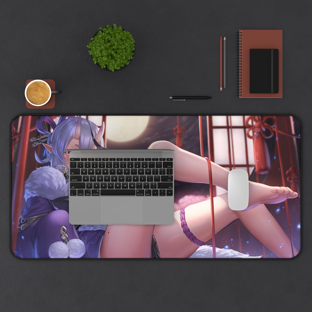 Nijisanji Sexy Mousepad - Rindou Mikoto Vtuber Desk Mat - Ecchi Playmat