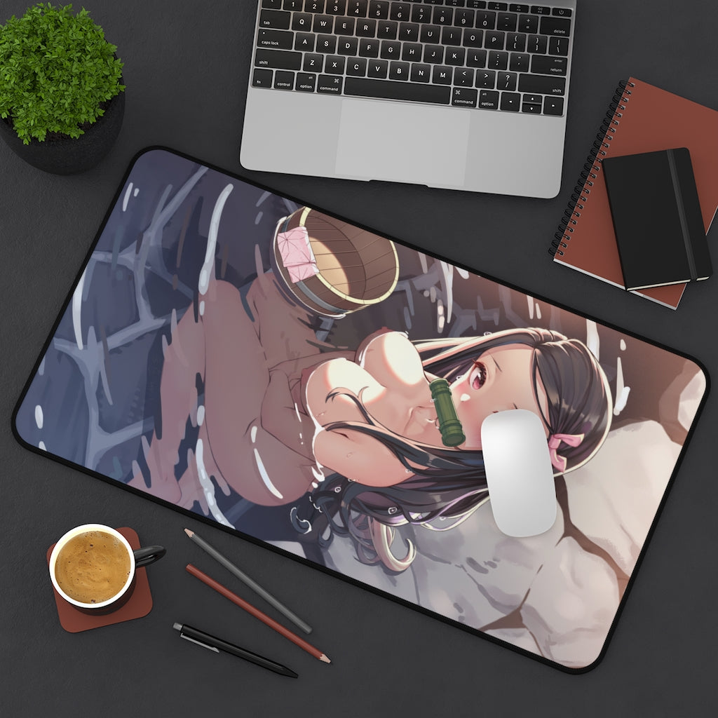 Nude Onsen Kamado Nezuko Demon Slayer Mousepad - Gaming Playmat