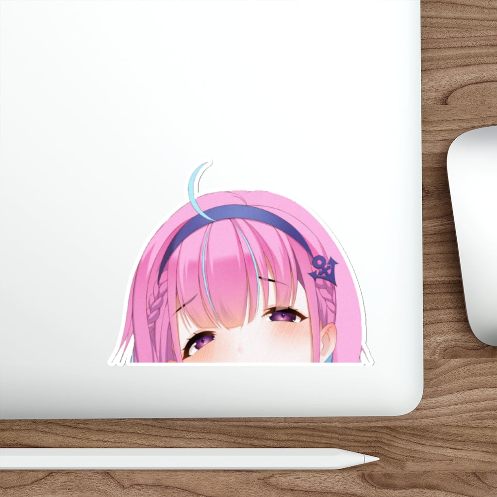 Hololive Jidan Peeker Sticker - Anime Peeker Car Decal