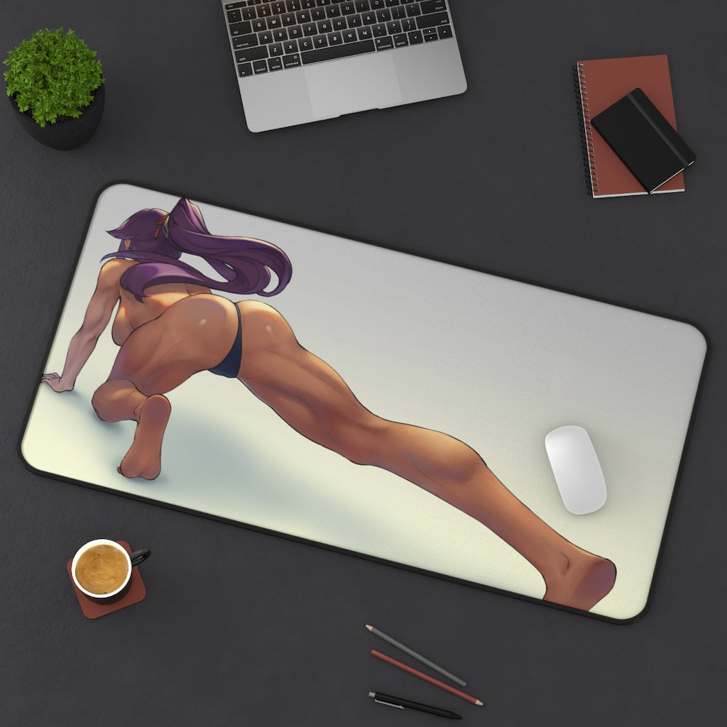 Sexy Ass Shihouin Yoruichi Bleach Mousepad - Gaming Playmat