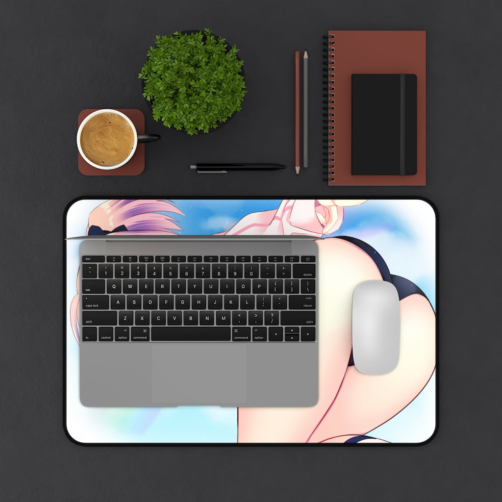 Big Butt Hibari Senran Kagura Desk Mat - Non Slip Mousepad