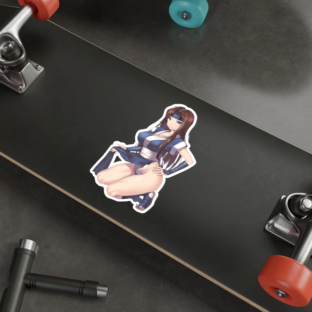 Sexy Ninja Omine Rurouni Kenshin Waterproof Sticker - Ecchi Vinyl Decal