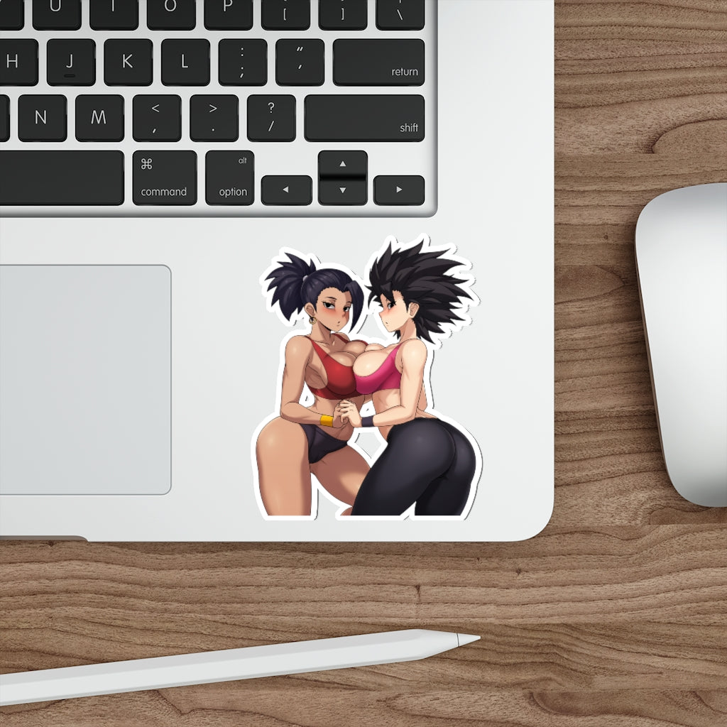 Dragon Ball Super Waterproof Sticker - Caulifla and Kale Ecchi Vinyl A –  K-Minded